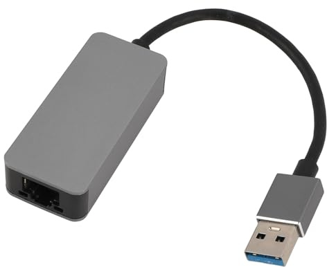 Adaptador LAN USB C 2.5G Adaptador Ethernet USB C en RJ45 2500Mbps Gigabit Ethernet de Red Inalámbrica en Aluminio para Teléfono Portátil para Teléfono Portátil