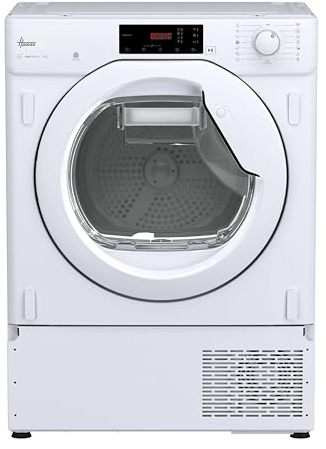 Hoover H-DRY 300 BATD H7A1TE-80 Integrated Wifi Connected 7Kg Heat Pump Tumble Dryer - White - A+ Rated