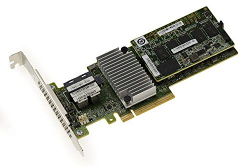 KALEA-INFORMATIQUE Tarjeta controladora Interna de 8 Puertos PCIe 3.0 SAS 12GB. Modelo OEM 9364-8i con 1GB de caché DDR3 y Raid 0 1 5 6 10 50 60