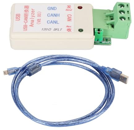 USB-zu-CAN-Analysator-Adapter, USB-zu-CAN-Konverter mit USB-Kabel, CAN-Bus-Adapter, Hohe Umwandlungseffizienz