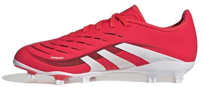 adidas Unisex League Firm Ground/Multi Ground Football Boots Kids, Lucid Red/Cloud White/Core Black, 3.5 UK