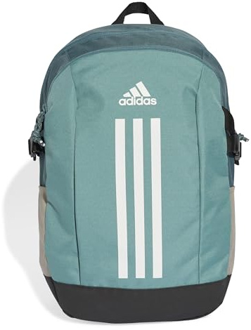 adidas Unisex - Vuxen Power Backpack, powder teal/white, One size