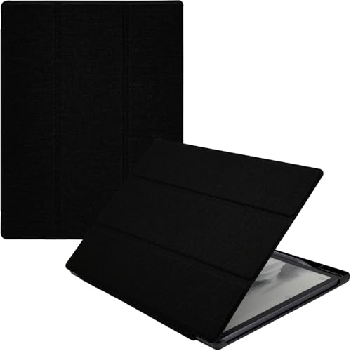 GOVTVA AINOTE Air 2 - Custodia protettiva a libro per iFLYTEK AINOTE Air 2, ultra sottile, leggera, con portapenne, funzione sleep/wake integrata, per tablet AINOTE Air2 da 8,2, colore: Nero