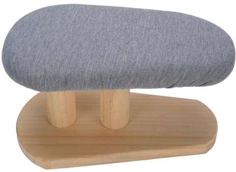 Piccola Tavola da Stiratura in Legno Massiccio per Scrivania a Maniche, Design Non Slip Meticolosamente Lucido, Facile da Conservare e Trasportare, Adatto per le Panche da