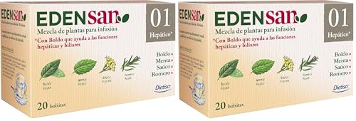 Dielisa EDENSAN 01 HEP 20 Filtros (Paquete de 2)