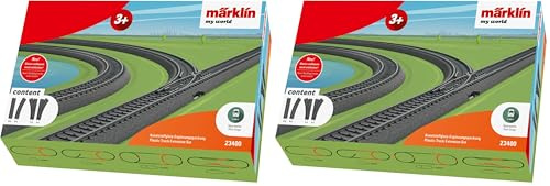 Märklin my world - Kunststoffgleis-Ergänzungspackung 23400 (Packung mit 2)