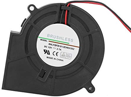 Fdit Tragbare BBQ Fan DC 12 V Air Turbo Gebläse für Grillpicknick Camping Feuer Holzkohle Starter Kochwerkzeug MEHRWEG VERPACKUNG socialme-eu