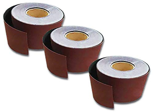 Schleifpapier Schleifrollen Handschleifpapier 115mmx10m P120 Klett 1 Rolle