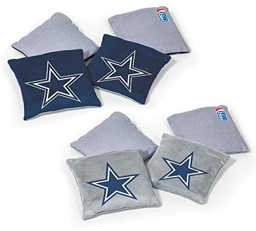 Wild Sports NFL Dallas Cowboys 8pk Dual Sided Bean Bags, Team Color