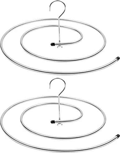 Healifty Spiralförmiger Wäscheständer 2Er Set Platzsparender Aufhänger Für Bettwäsche Decken Und Badetücher Langlebiger Trockner Für Haushalt Und Wäsche