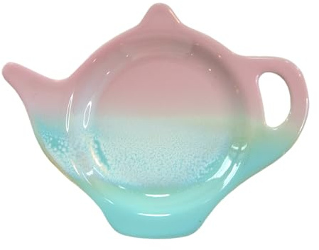 Sass & Belle Pastel Ombre Tea Bag Dish - Pink & Green - Ceramic Gift for Tea Lover – Home decor Kitchenware designed by Sass and Belle | Gift for Tea Lover, Home Decor Kitchenware, Designed by Sass and Belle