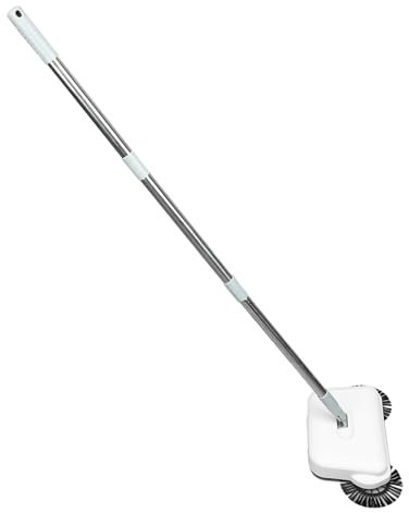 GLOGLOW Spazzatrice a Spinta Manuale, Lavapavimenti Manuale Pieghevole Pratica Spazzatrice Spazzatrice Spazzatrice a Spinta Leggera Multiuso Silenziosa per la Cucina Domestica