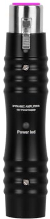 MIC BOOSTER P1 1 Kompakter dynamischer Mikrofonverstärker mit hochwertigem Vorverstärker +25DB (P1-ONE)