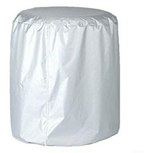 Custodia per pneumatici per auto, per quattro pneumatici, realizzata in poliestere Oxford 210D impermeabile e rivestimento in PVC, coulisse regolabile e chiusura con cerniera (78 x 115 cm, nero)