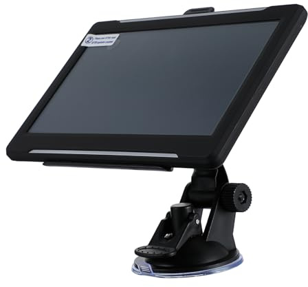 Operitacx Navegador GPS para Camión Montado Coche Pantalla Táctil LCD De Compacto con Corrección De Errores y Voz Real Herramienta De Navegación para Vehículos European Maps