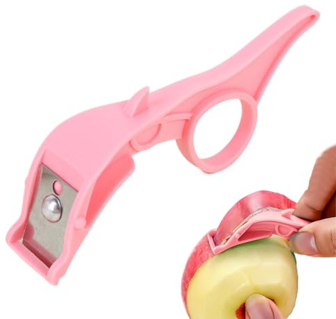 Sbucciatore di Agrumi | 2-In-1 Ergonomico Sbucciatore Per Frutta - Affettatrice Per Verdure E Frutta,per Cucina Cottura Verdure Preparazione Pasti Preparazione Insalata Patate Arance Pere