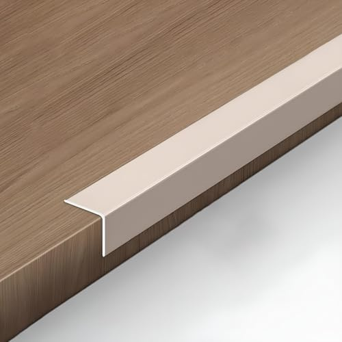 Coayuou Baguette Angle Carrelage Aluminium Corniere 90cm* 3pièces Baguette De Finition Carrelage Protection Parfaite pour Les Zones À Fort Passage Cuisine, Hall, Couloir Et Plus(Style 7,10 * 10mm)