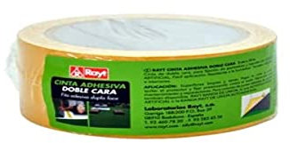 Rayt 2204-29 Cinta adhesiva de doble cara para césped artificial. Apta para interior y exterior. No deja residuos. 5cm x 10m