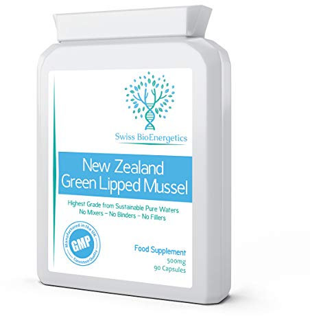 Green Lipped Mussel 500mg 90 Capsules – sustainably sourced from Pure New Zealand Waters, expertly extracted Using CO2 – No Mixers – No Binders – No fillers