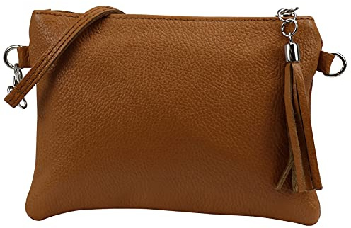 SH Leder Echtleder Umhängetasche Clutch kleine Tasche Abendtasche 22x15cm Anny G248