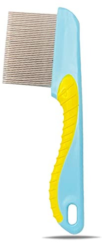 1 x Long Metal Nit Hair Comb Remove Head Lice And Eggs Effectively with Handle S&S PRODUCTS