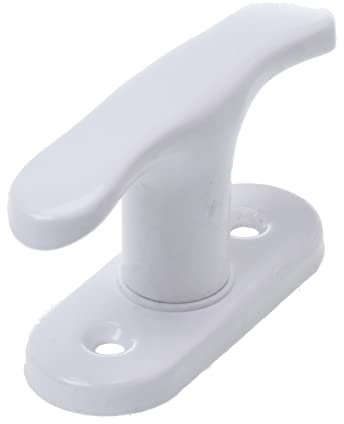 Aqbau® Maniglia per finestra in metallo (bianco)