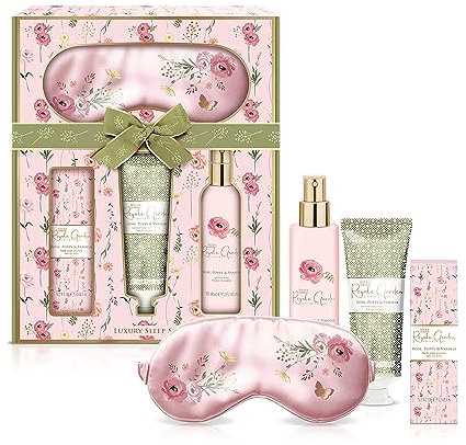 Baylis & Harding Royale Garden Rose, Poppy & Vanilla Luxury Beauty Sleep Gift Set (Pack of 1) - Vegan Friendly