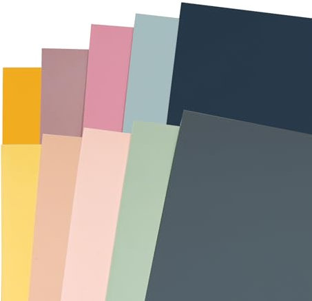 29x15 inch, Colored Backdrop Set for Foldio2 Plus, Cosmetic/Tech Set with 10 Colors (Photography Background Collapsible Coated Backdrop for Photo Shooting Mini Studio Box)