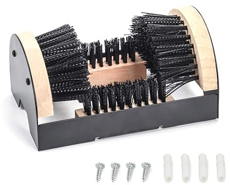 sunxueli Brosse de Nettoyage de Chaussures en Nylon et Soie, Brosse de Nettoyage d'extérieur, Industrielle, Temps, Nettoyeur de Chaussures et grattoir/1241