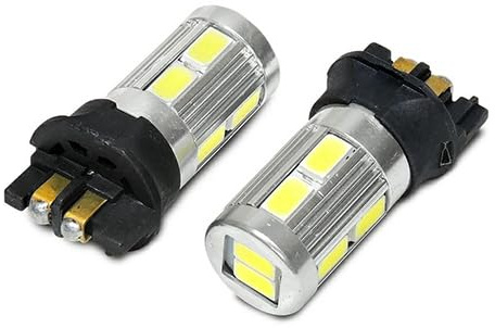 Generico COPPIA LAMPADE A 10 LED 6000K CANBUS NO ERROR PER LUCI DIURNE DI POSIZIONE DRL (NON ORIGINALI) COMPATIBILI con Serie 3 (F30 - F31) prodotte dal 2012 al 2019 - LED-081