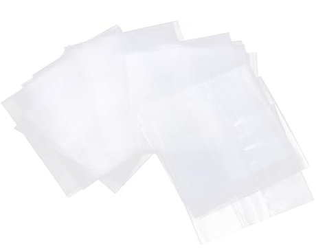 Lurrose 500stücke Transparente Schrumpf Tasche Schrumpf Beutel Heißsiegelbeutel Für Lebensmittel Schrumpffolie Wiederverwendbar Für Lagerung Und Schutz