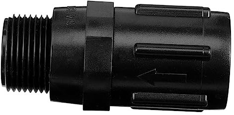 SEWOART 2 Pièces Interface Filetée Clapet Anti-retour Goutteurs Pulvérisateur Outil Brumisation Irritation Pression Du Vanne Système à Tubes Irrigation Buse Black