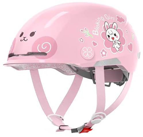 DOT/ECE-Zertifizierter Leichter Kinder-Motorradhelm, Süßer Offener Motorradhelm, Geeignet Für Jungen Und Mädchen, Motorrad-Halbhelm, Universell Für Alle Jahreszeiten C,50-60cm