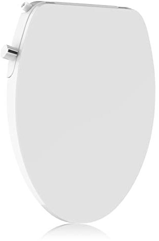 Bidet Toilet Seat, Premium Non-Electric Round Bidet Toilet Seats with Dual Nozzle, Easy to Install and Use, Perfect for Personal Hygiene and Comfort(Fits Round Toilets, White)