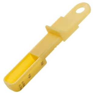 Cuchara medidora ajustable, escala ajustable, medición de ingredientes secos/semilíquidos, cuchara dosificadora para hornear, cocinar, café, azúcar, sal, polvo