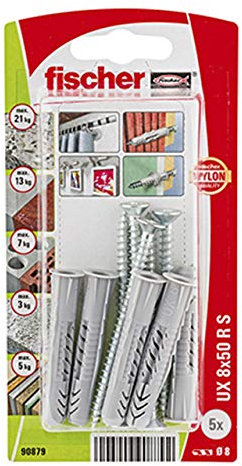 fischer Universal Plug UX 8 x 50 SK NV, 90879