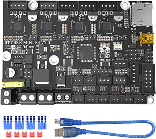 BIGTREETECH SKR Mini E3 V2.0 Steuerplatine 3D-Drucker Upgrade 32Bit Silent Motherboard Integriert mit TMC2209 | 32Bit Silent Motherboard Integrated with TMC2209 UART Stepper Motor Driver