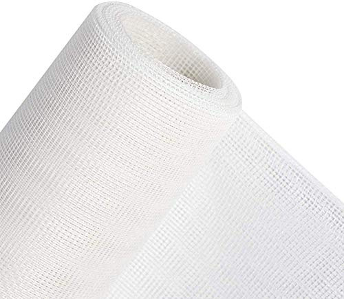 Bro Fly Mosquito Net Stops Fruit Flies, Durable Insect Mesh Screen Netting Roll for Window and Door, High Density DIY Mesh Screen Keep Bug, bee, Spider, and Winged Insect Out (White, 100cm x 150cm)