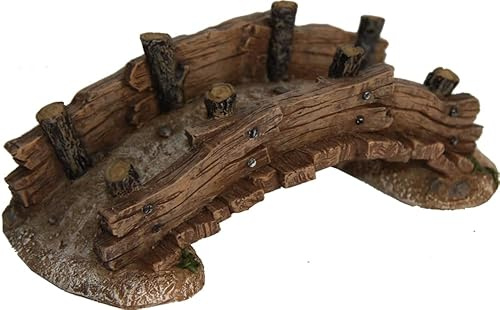 FADEDA Brücke/Höhe:14 cm/handbemalt/detailgetreue Krippen Figuren - Weihnachten Tisch Dekoration Krippe Zubehör