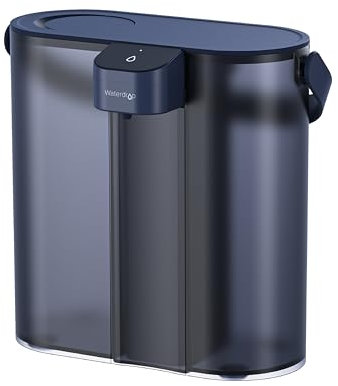 Waterdrop Caraffa Filtrante per Frigorifero Elettrico Istantaneo con Filtro 3 Mesi, Sistema di Filtraggio dell'Acqua da Banco, Riduce Cloro, Piombo, Mercurio, Riduce PFAS, 757 Litri, Blu
