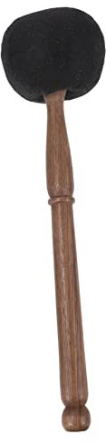 Gerrit Buddha Klangschale Hammer Holz Tibet Schüssel Striker Klangschale Schlägel mit Holzgriff Klangschale Teile Tibet Gebetsschale Kristall Klangschalen Schlagen Sie den Ball Manuell Filz