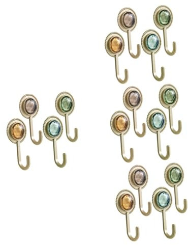 OKUMEYR Lot De 4 Muraux Adhésifs Pour Clés Et Salle De Bain Petits Autocollants Pour Cuisine Et Salle De Bain 4 Pièces X 4