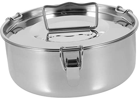 KOCKSHION Molde Para Flan De Acero Inoxidable Pequeño, Vaporera De Cocina Redonda, Utensilio Para Cocinar Al Vapor, Apto Para Olla, Molde Para Postres y Tartas