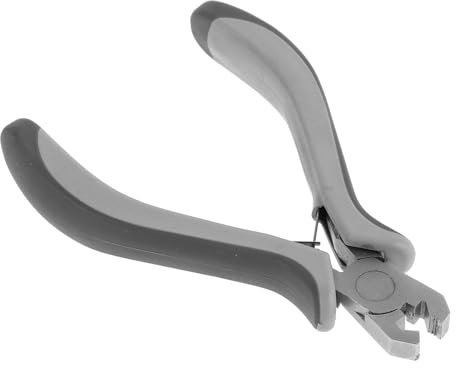 WRITWAA Pinza Angolata per Extension Chioma 6d in Metallo Resistente, Strumento Professionale per Rimozione senza Danni, Forniture per Saloni Parrucchieri, Uso Rapido
