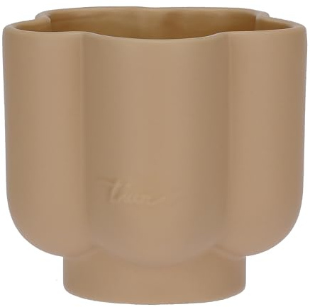 THUN Portaspazzolini, porcellana, Collezione Iconic Elegance, Ø 11 cm, 10 cm h