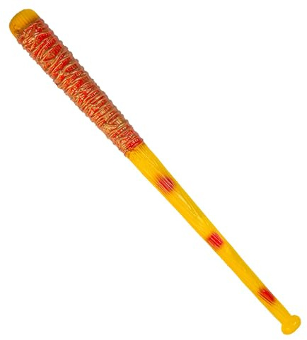W WIDMANN MILANO Party Fashion - Baseballschläger mit Stacheldraht, Accessoire für Horror Clown oder Psychopathen Kostüme, Halloween