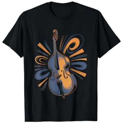 Bassiste De Jazz Contrebasse Basse T-Shirt