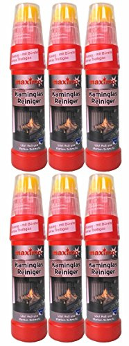 Kaminscheibenreiniger Maximo | Power Activ-Gel gegen hartnäckigste Verschmutzungen wie Ruß und Eingebranntes | Hochergiebig mit integrierter Bürste (06)