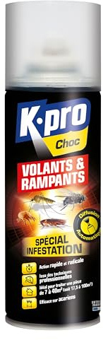K.PRO Aérosol diffusion automatique tous insectes 200ml