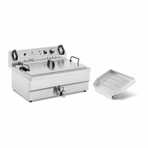 Royal Catering RCPBG 16H Freidora de pasteles 30 L 230 V para pastelería y churrería
